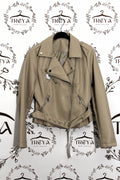 Giacca Biker — effetto pelle