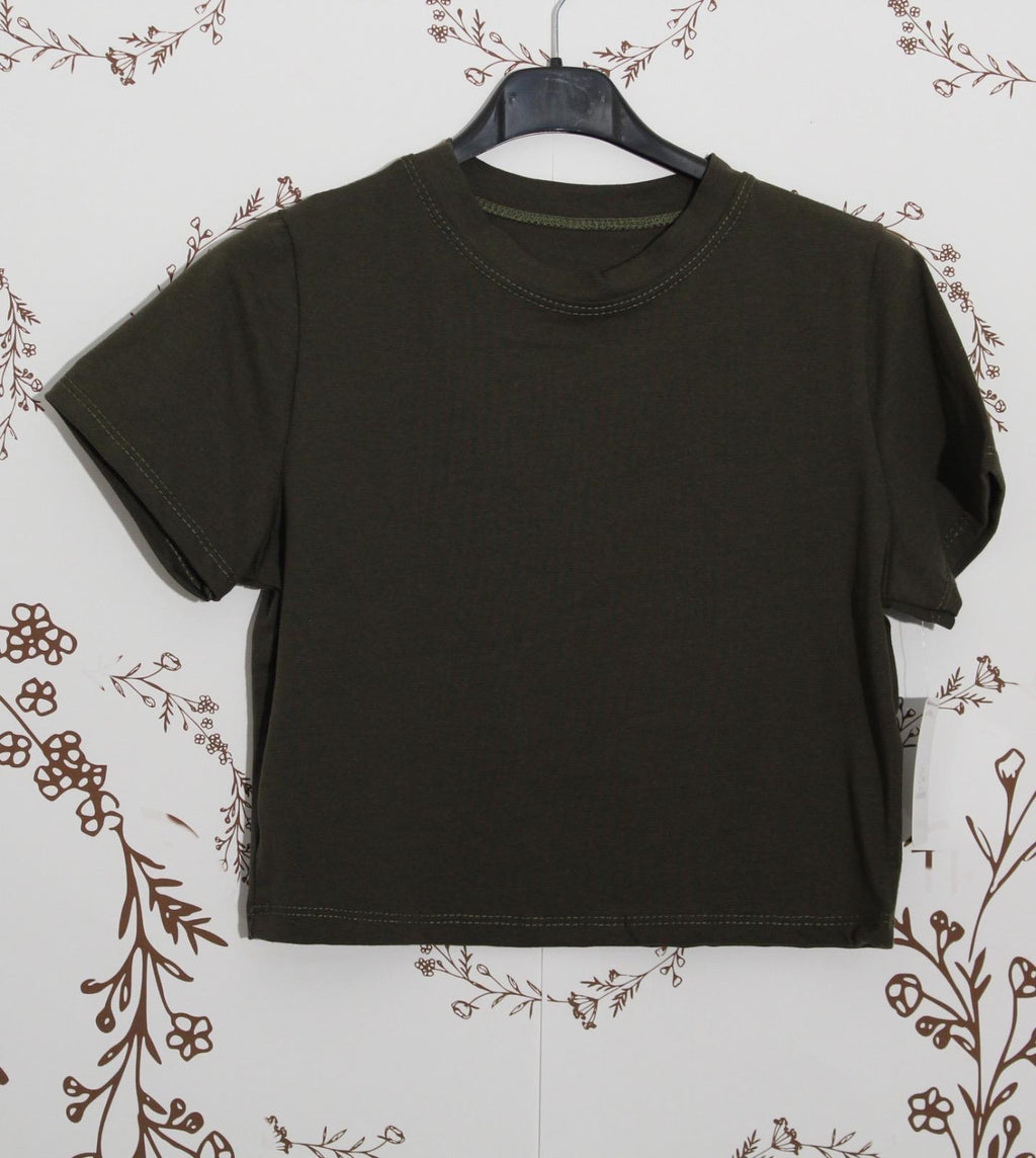 T-shirt crop