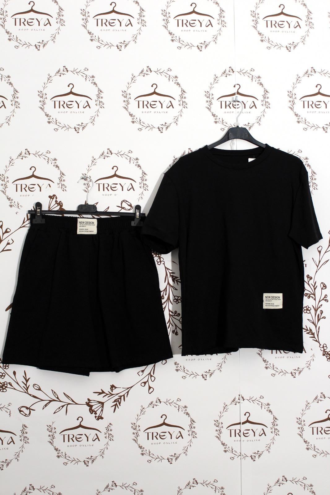 Completo casual — T-shirt e shorts