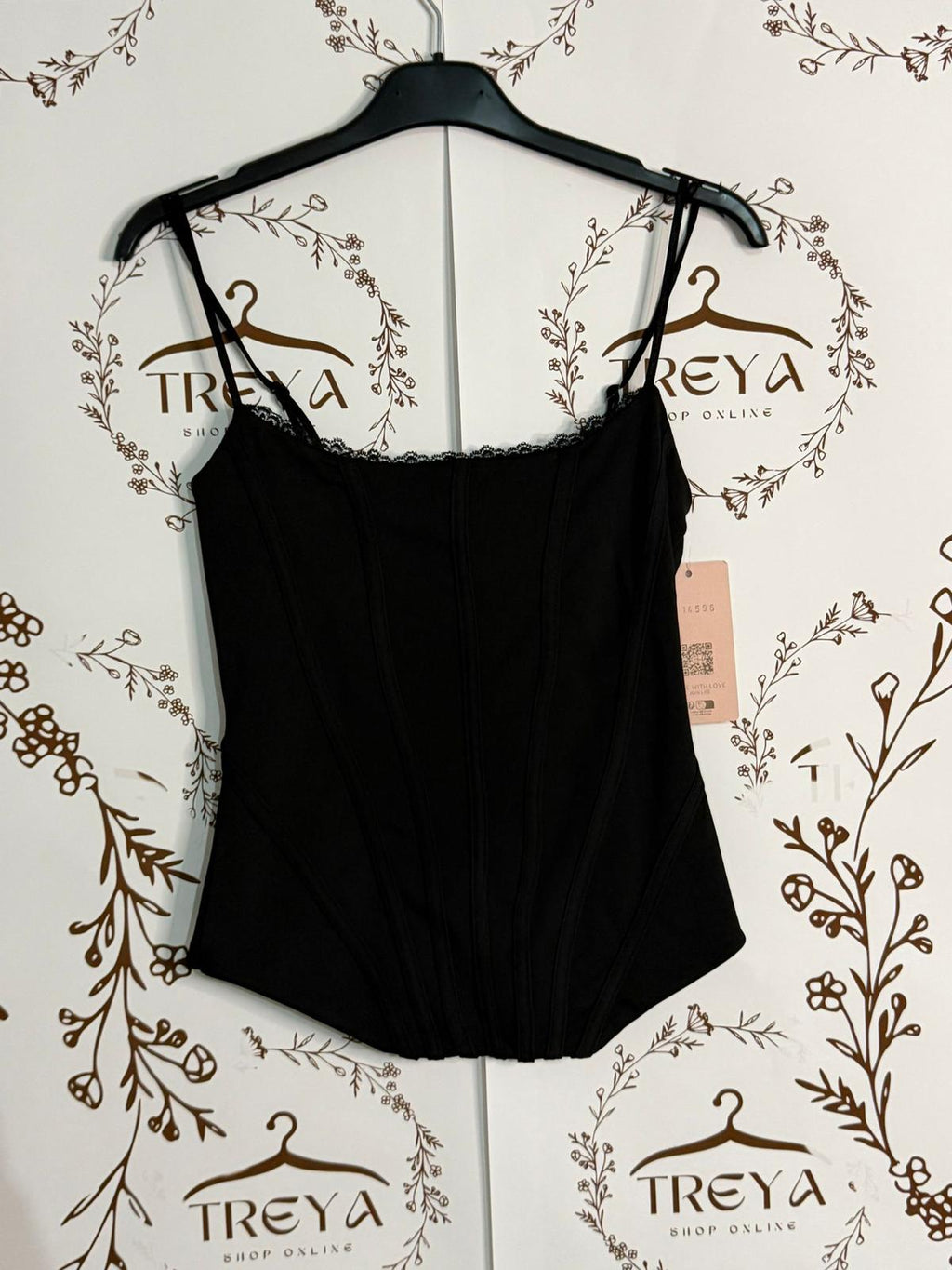 CORSETTO CON SPALLINE SOTTILE